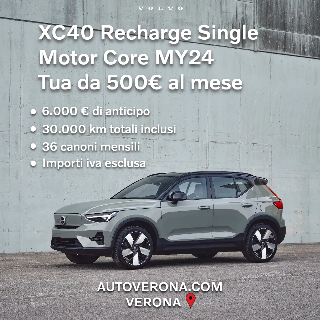 P.Iva XC40 Single Motor 500€