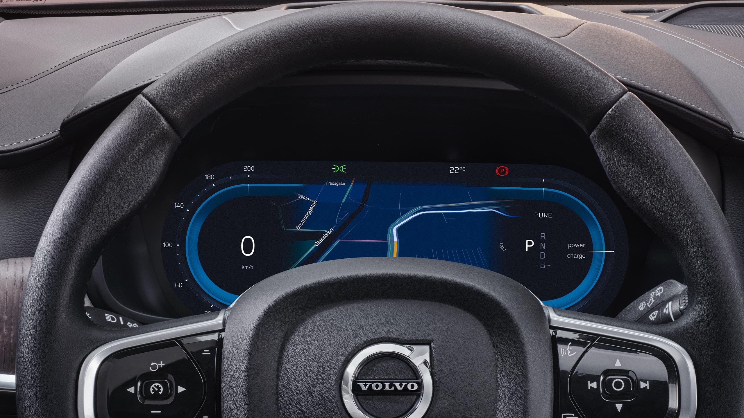 Volvo V90 display 2