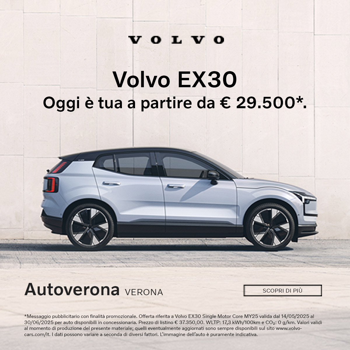 V251709 Banner Web EX30 Da 29500 AUTOVERONA 1200X1200