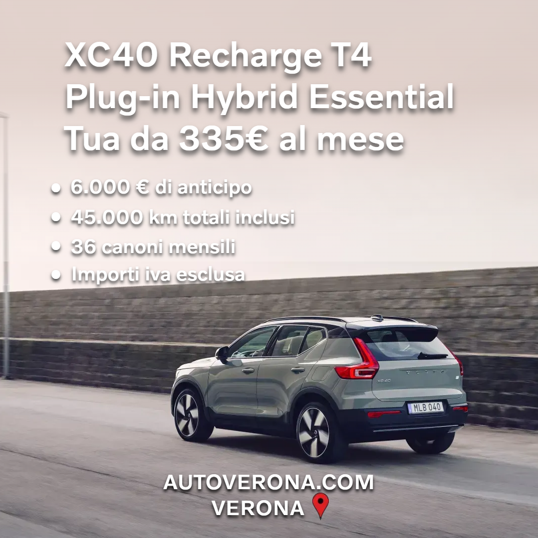 P.Iva XC40 T4 335€