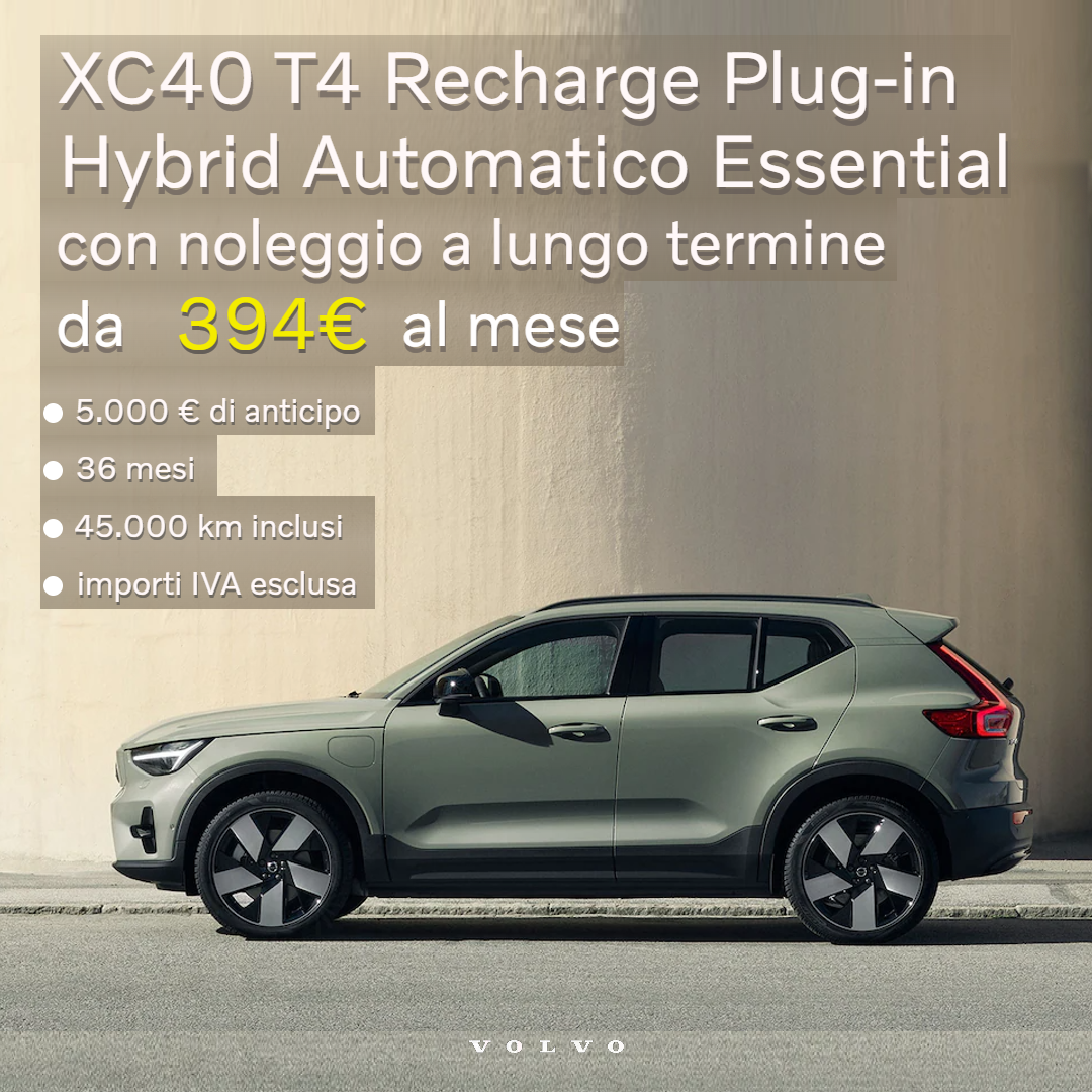 XC40 NLT T4 394 €