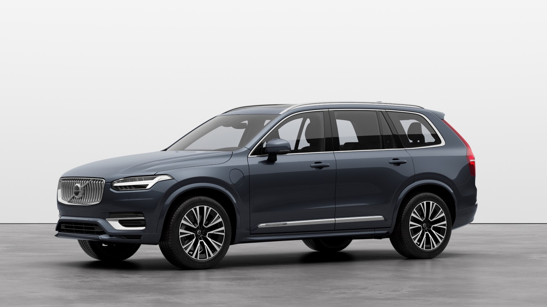 Volvo XC90 recharge colore Denim Blue