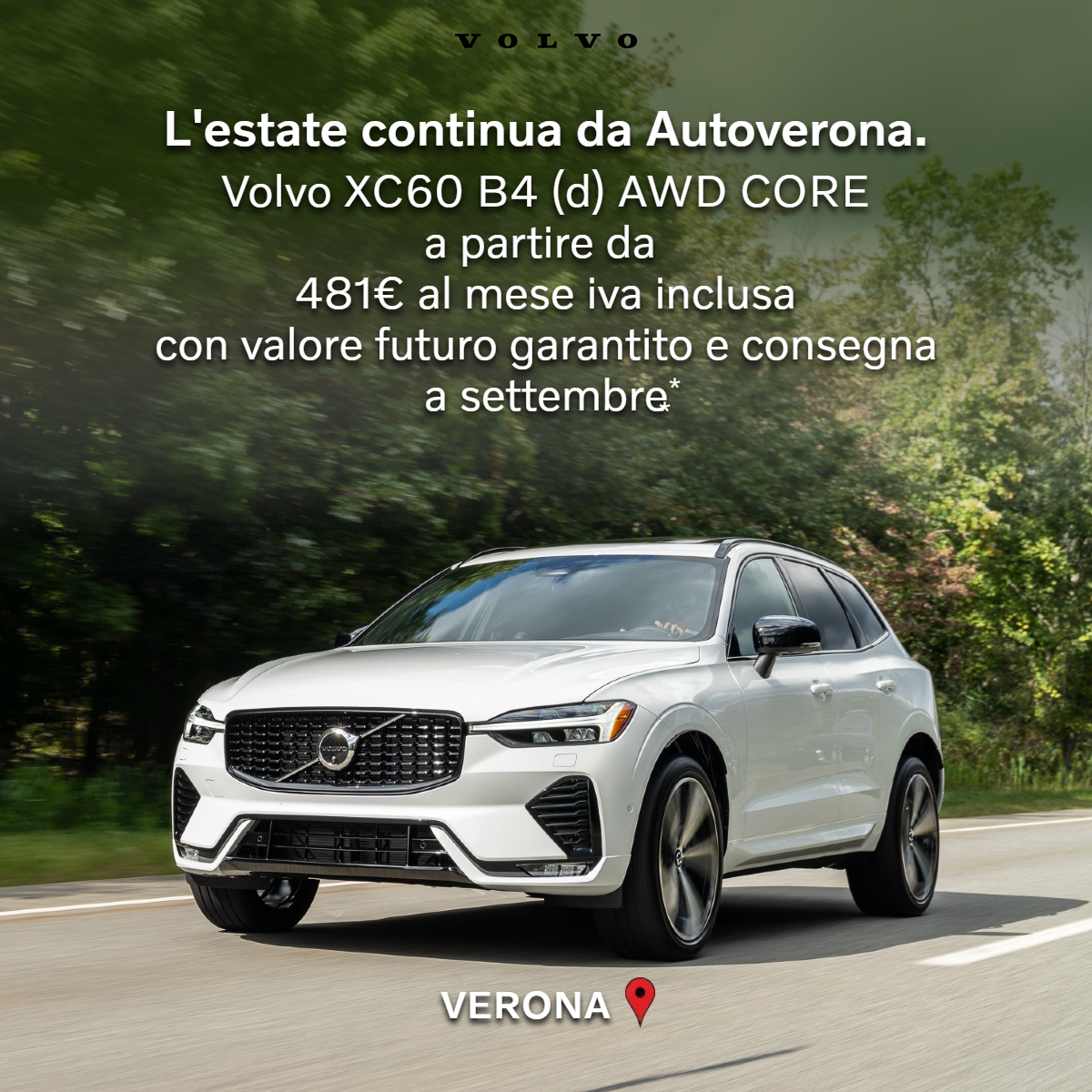 16 XC60 B4 Awd Core A Settembre