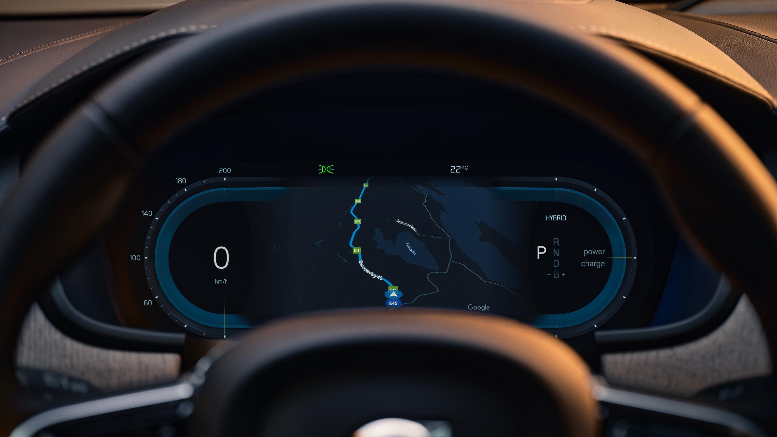 Volvo S90 display